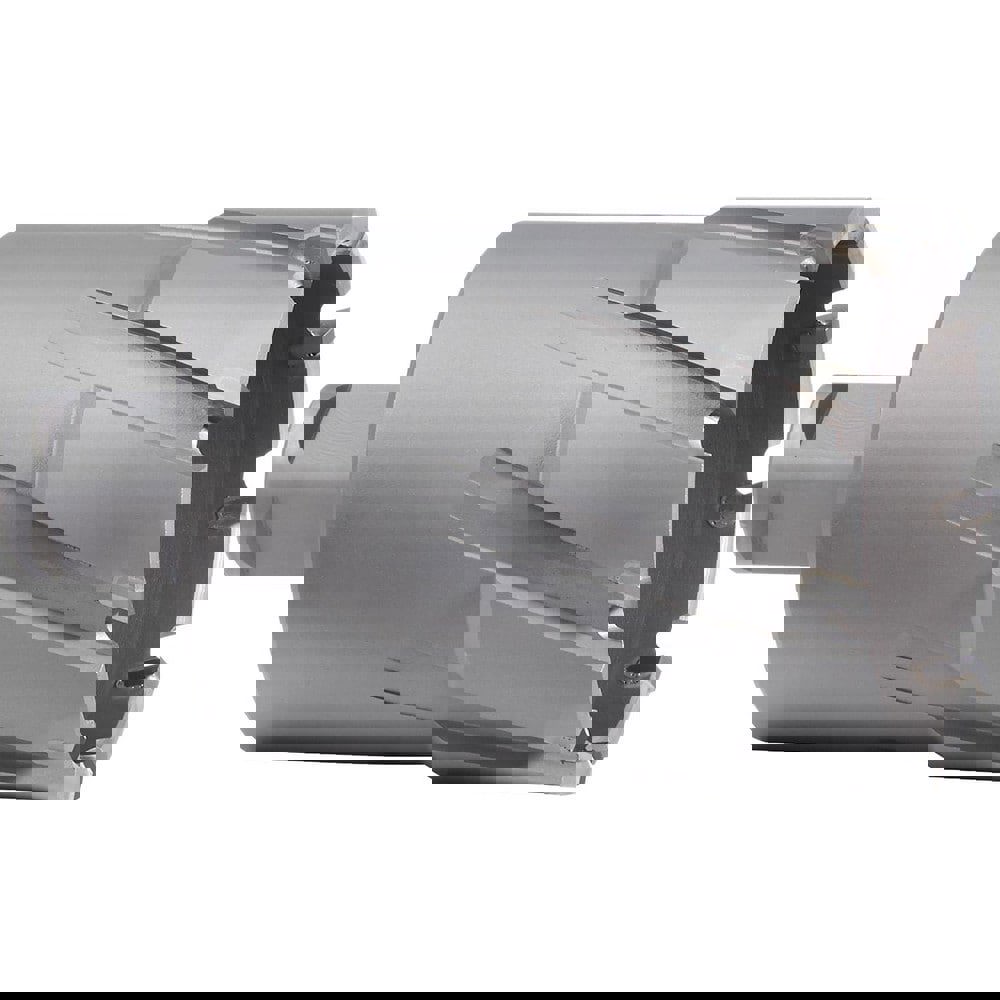 Annular Cutters; Cutter Diameter (Inch): 2-1/2 ; Cutting Depth (Inch): 2 ; Tool Material: Carbide-Tipped ; Connection Type: Weldon ; Connection Size: 3/4 in ; Tool Application: Sheet Metal